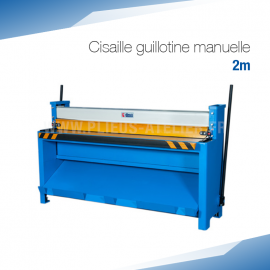 Cisaille guillotine...